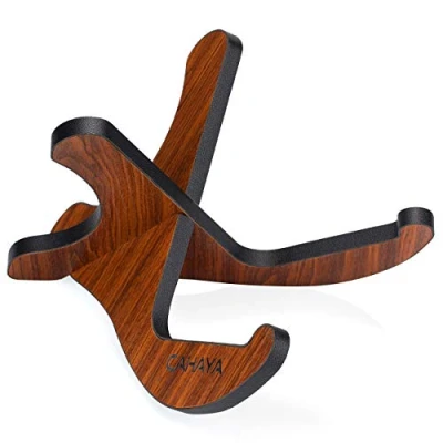 Imagen de CAHAYA Soporte de Madera para Ukelele Violín Mandolina Banjo Instrumentos Inferiores a 30&quot; CY0022