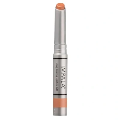 Imagen de Impala Pintalabios Longlasting Color Naranja Nude Metalizado Nº 128 Permanente Barra de labios Larga Duración Labial Hidratante