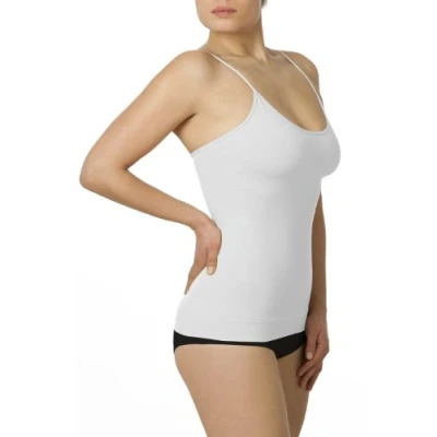 Imagen de SLEEX Camiseta Moldeadora con Tirantes Finos, Blanco, Talla L/XL