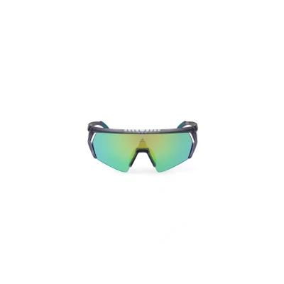 Imagen de Adidas Sport Maskenform Gafas de deporte, Hombre, Talla: One Size, Grigio verde specchiato