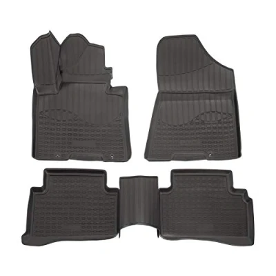 Imagen de Norm Liners Alfombrillas de Goma 3D para Coche, compatibles con Tucson TL, TLE 2015 2020, Borde Aprox. 4 cm, Todas Las Condiciones climáticas, Piezas