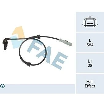 Imagen de FAE 66013 Sensores de Aparcamiento posterior CITROËN: C4 Coupé, C8, Xsara Picasso, PEUGEOT: 308 I SW, Expert II Tepee, LANCIA: Phedra