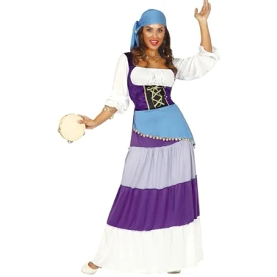 Imagen de FIESTAS GUIRCA Disfraz Mujer Gitana zíngara Talla l
