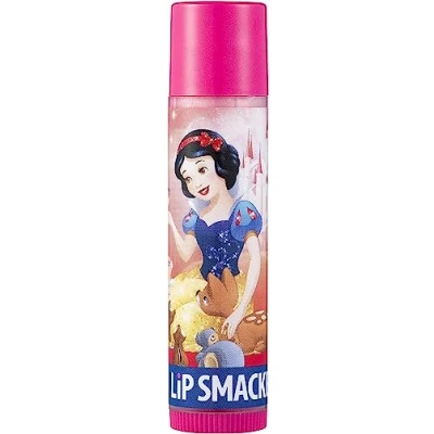 Imagen de Lip Smacker Blancanieves, Bálsamo Labial Inspirado en Princesas Disney para Niños, Hidrata, Suaviza, Da Brillo, Sabor a Beso de Cereza