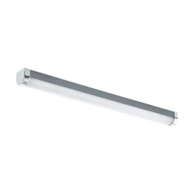 Imagen de Eglo LED lámpara de espejo Tragacete 1, iluminación baño metal en plata, blanco e cromo, antihumedad, neutro, IP 44, L 60 cm