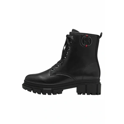 Imagen de s.Oliver Stiefelette Botines con cordones, Mujer, Talla: 37, Black Zapatos