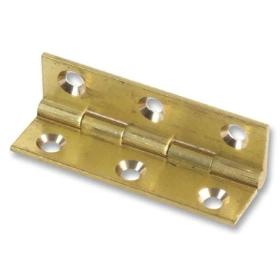 Imagen de Duratool D00896 Bisagra de latón, 65 mm longitud, 2 unidades