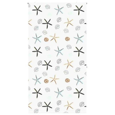 Imagen de vidaXL Estor Enrollable para Ducha Tela 120x240 cm Ancho 116