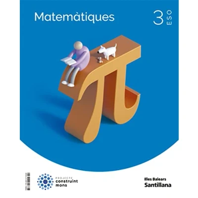 Imagen de MATEMATIQUES 3 ESO CONTRUINT MONS 9788414115640 (CONSTRUINT MONS)