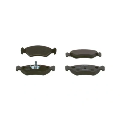 Imagen de BOSCH 0 986 492 020 Juego de pastillas freno Low Metallic con clip émbolo, Chapa antichirridos FORD: Fiesta 4, 3, Mk3 Courier