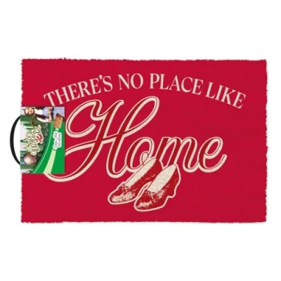 Imagen de Pyramid International The Wizard of Oz Felpudo de Fibra Coco con Texto en inglés There&#039;s No Place Like Home, 40 cm x 60 cm, Talla única