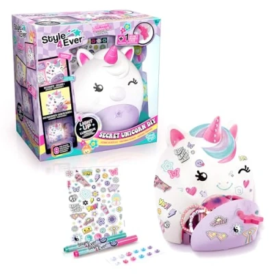 Imagen de Canal Toys Secret Deco DIY Unicornio Lámpara, Color Blanco (OFG 301)