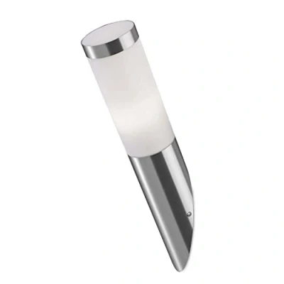 Imagen de FORLIGHT Koral 1 luz de pared exterior acero inoxidable gris IP55