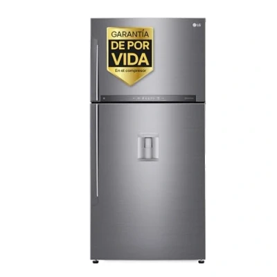 Imagen de ¡Oferta 11% ! Lg Gtf916pzped Frigorifico Dos Puertas Nofrost E Alto 184 Cm Ancho 86 Inox