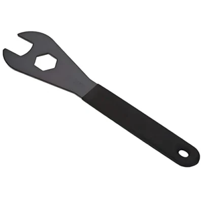 Imagen de llave de bicicleta, cono acero al carbono, herramienta reparación bicicletas, multifunción duradera, para ciclistas (17 mm)