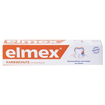 Imagen de Elmex, Pasta de Dientes, Caries Protección, 6 Pack (6 x 75 ml)