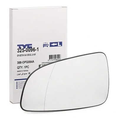 Imagen de TYC 325 0096 1 Cristal de Espejo izquierda OPEL: Astra H Hatchback, TwinTop, GTC norauto, oscaro, mister auto