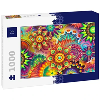 Imagen de Lais Puzzle Impossible, Muy difícil, Colores psicodélicos 1000 Piezas