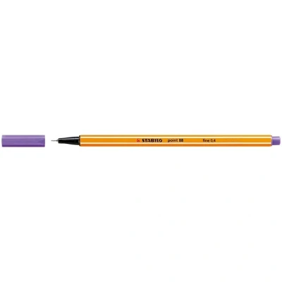 Imagen de Stabilo Point 88 Rotulador de punta fina, color morado, paquete 12