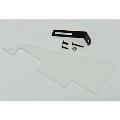 Imagen de KAISH Golpeador de guitarra transparente LP con soporte negro para Epiphone Les Paul