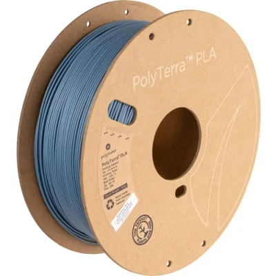 Imagen de Polymaker PolyTerra PLA Muted Series 1.75mm 1kg Azul
