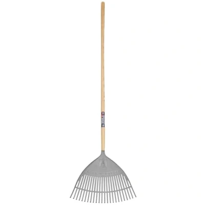 Imagen de Spear &amp; Jackson 3884WNB Rastrillo de Hojas Plástico Neverbend con Mango Madera