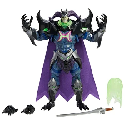 Imagen de Masters of the Universe Skeletor Action Figure, 9 in MOTU Battle Gift for Kids Age 6 and Older Adult Collectors, GYV17