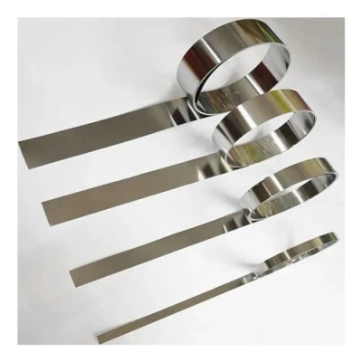 Imagen de Tira De Lámina Acero Inoxidable 304 0,1 Mm A 1 Espesor, Rollo Acero, Estrecha, Ancho 10, 20, 30, 40, 50, 100 x Metro, Pieza(1mm,10mm 1Meter)