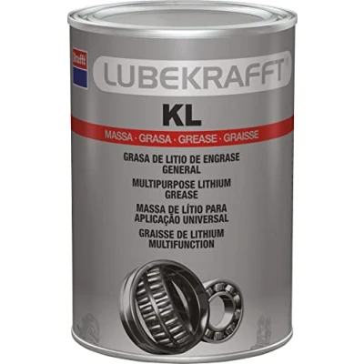 Imagen de Krafft Grasa de Litio Multiusos Formulada, para Rodamientos y Herramientas con Aceite Mineral Refino Alto Grado Jabón 1kg