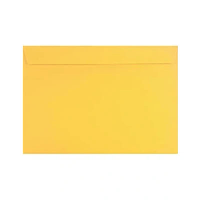 Imagen de Netuno 10x sobres de colores amarillos DIN C4 229x324mm 120g Design solapa autoadhesiva recta sin ventana para invitaciones tarjetas boda certificados documentos contratos diplomas menú bricolaje