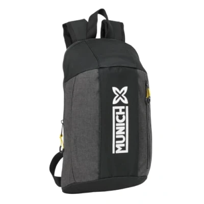 Imagen de Safta MUNICH TOPO Mini Mochila para Uso Diario, Ideal Niños de Diferentes Edades, Cómoda y Versátil, Calidad Resistencia, 22x10x39 cm