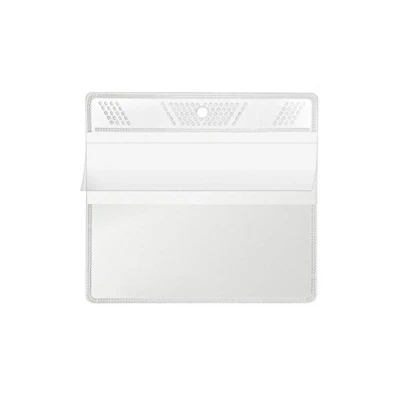Imagen de VELOFLEX 3307000 funda para expositor DIN A7, protectora, expositor, colgar, transparente, 100 unidades