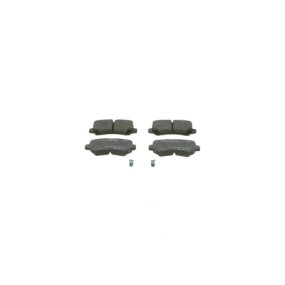 Imagen de BOSCH 0 986 424 626 Juego de pastillas freno Low Metallic con avisador acústico desgaste SUZUKI: Wagon R+ I Hatchback