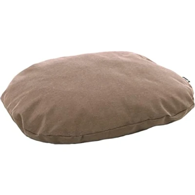Imagen de Flamingo Panama Oval Cushion with Zip, Taupe, 50 x 40 8 cm