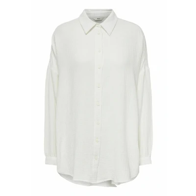 Imagen de ONLY Onlthyra Camisa weiss, Mujer, Talla: Small, Weiss