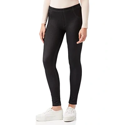Imagen de Nur Die Treggings Leggings, Negro (Schwarz), S (38 40) para Mujer