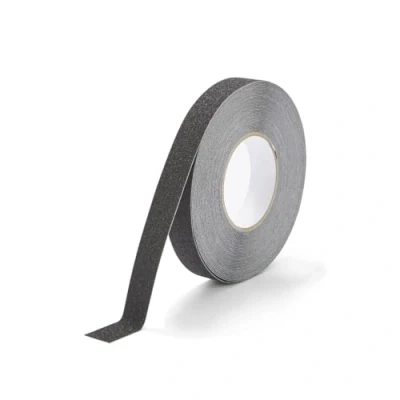 Imagen de Durable Cinta antideslizante estándar DURALINE GRIP, 25 mm x 15 m, para asegurar escaleras, rampas, negro, 108001