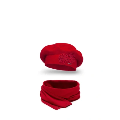 Imagen de Vivisence SET Bufanda, Mujer, Talla: One Size, Red