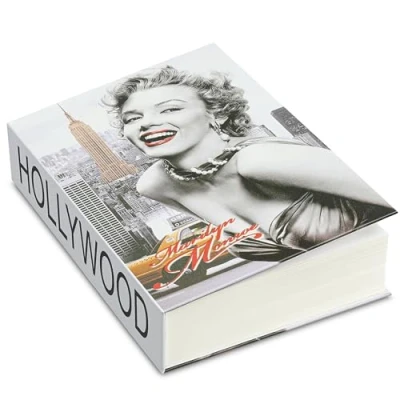 Imagen de Secret Book Safe Box Buch mit Schloss Geldkassette im Wörterbuch verstecktes Schlüssel Lock Anti Diebstahlstahl Geldschrank Aufbewahrungsbox