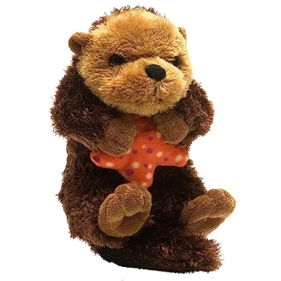 Imagen de Wild Republic Hug Ems Mini 7, Color Nutria de Mar (16264)