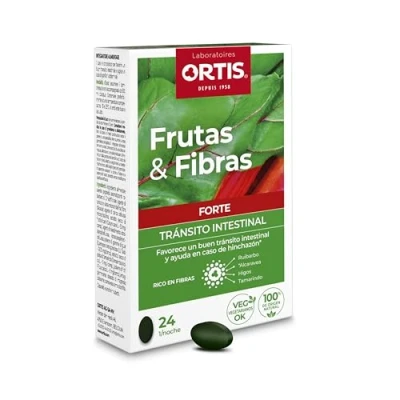 Imagen de ORTIS FRUTAS &amp; FIBRAS FORTE 24 comprimidos