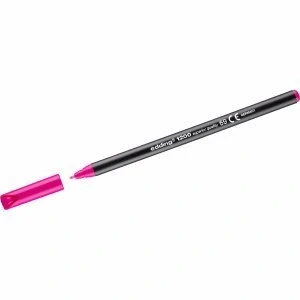 Imagen de Edding 1200 Rotuladores (10 unidades, 1 mm), color rosa neón