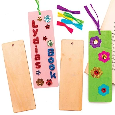 Imagen de Baker Ross Marcadores de Madera Juego manualidades para niños (paquete 10)