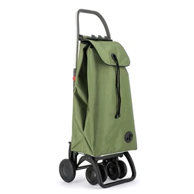 Imagen de Carro Rolser I MAX MF 4 Ruedas 2 Giratorias Plegable Kaki
