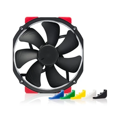 Imagen de Noctua NF A15 HS PWM chromax.black.swap, Ventilador Silencioso, 4 Pines (140 mm, Negro)