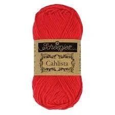 Imagen de Scheepjes 115 Caliente Rojo Calista Hilo 1x50g