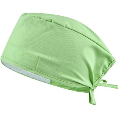 Imagen de B well Adelina Gorro Quirofano Enfermera Gorros Mujer en Apuros Accesorio para Personal Médico (Verde)