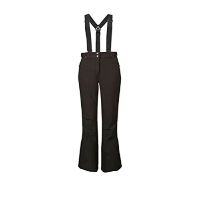 Imagen de KILLTEC Women&#039;s Pantalones de esquí/Pantalones caparazón Blando con protección Bordes, contra la Nieve y Correas Desmontables Thônes WMN Ski Sftshll PNTS C, Negro, 44, 36414 000