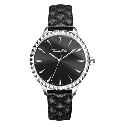 Imagen de Thomas Sabo Reloj Analogico para Mujer de Mecánico con Correa en Cuero WA0321 203 38