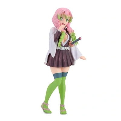 Imagen de Banpresto Figura de Accion Mitsuri Kanroji Demon Slayer: Kimetsu No Yaiba Glitter y Glamours Special Color Version, 22 cm, Multicolor BP88972P
